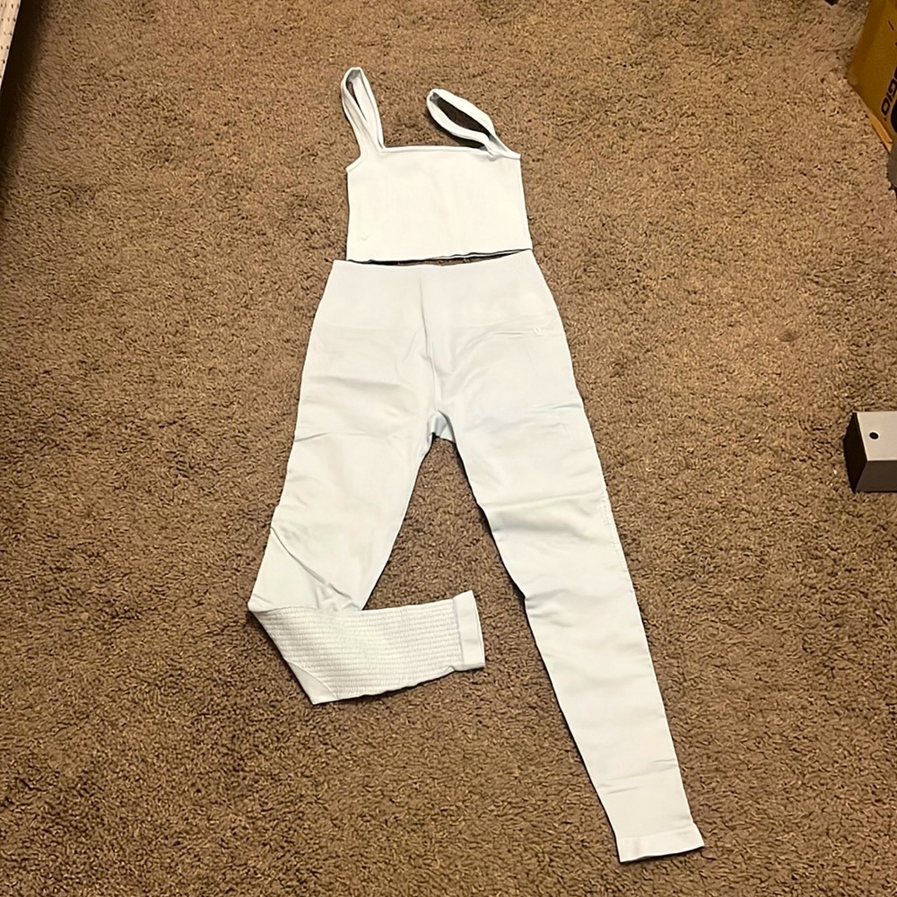 Womens Leggings and Halter Top set